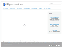 Tablet Screenshot of ili-gis.com